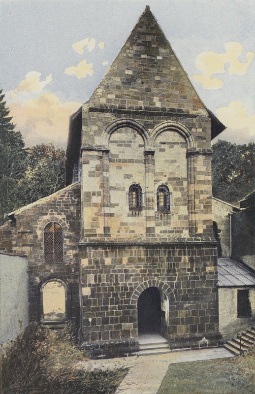 Saint-Die, Notre-Dame-kirken, Fasade O av French Photographer