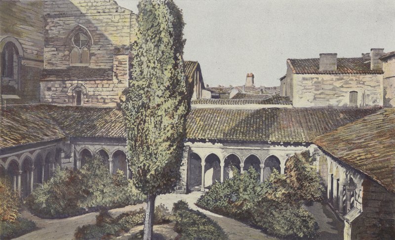 Saint-Emilion, Cloister of the Collegiate Church, Together av French Photographer