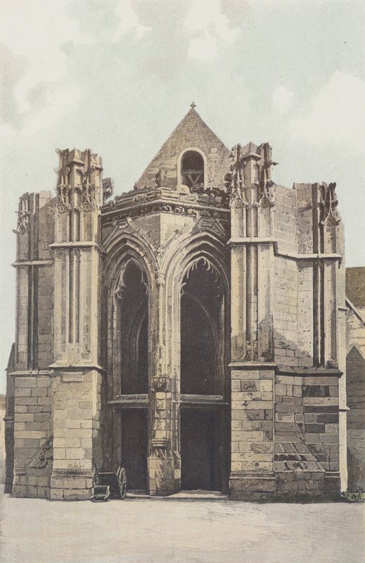 Saint-Just, kirke, Ensemble O av French Photographer