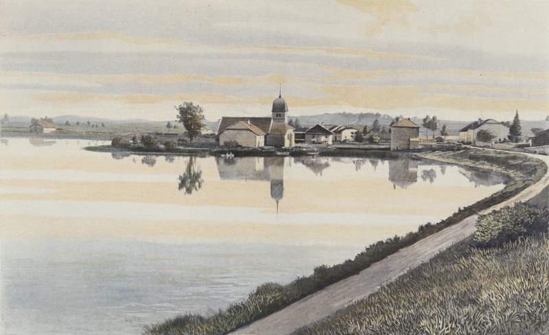 Saint-Laurent-en-Grandvaux, Abbey Lake av French Photographer