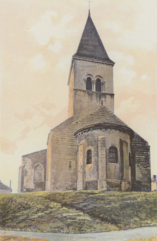 Saint-Paul-de-Varax, kirke, Ensemble O av French Photographer