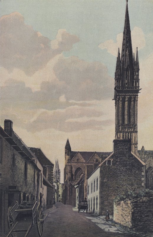 Saint-Pol-de-Leon, Kreisker-kirken av French Photographer