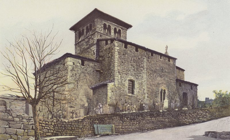 Saint-Sauveur, kirke av French Photographer