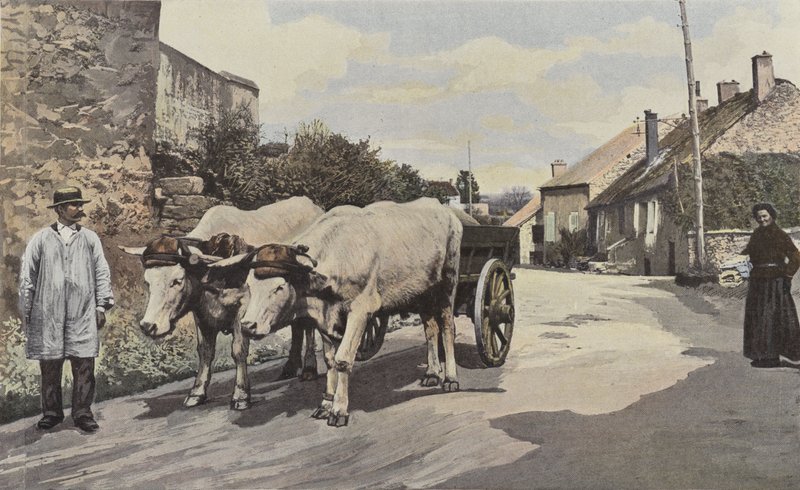 Saulieu, et stikk i Morvan av French Photographer