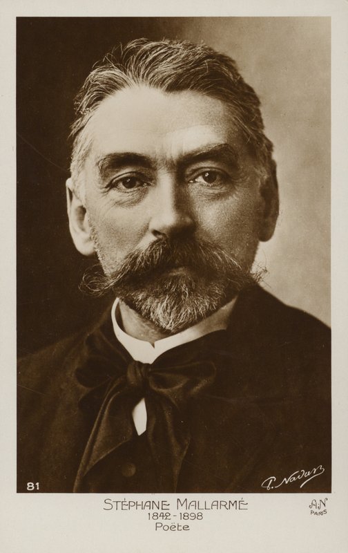 Stephane Mallarme (1842-1898), fransk poet av French Photographer
