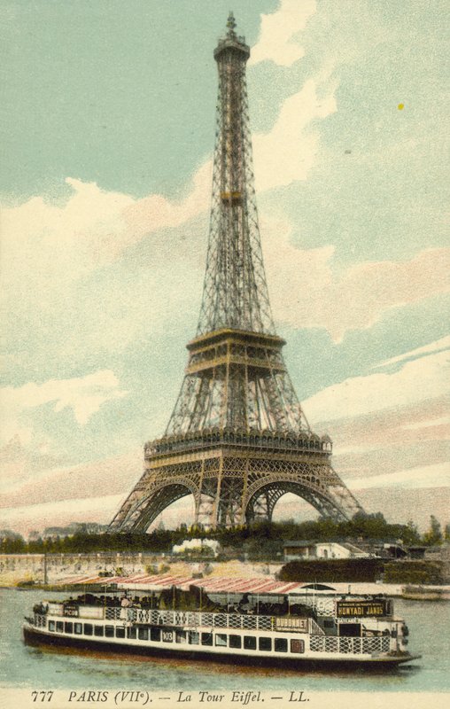 Eiffeltårnet (fargebilde) av French Photographer