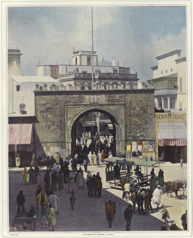 Havporten i Tunis av French Photographer