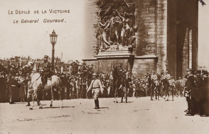 Seiersparaden, general Gouraud av French Photographer