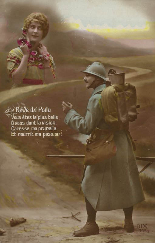 Drømmen om soldaten (tonet bilde) av French Photographer