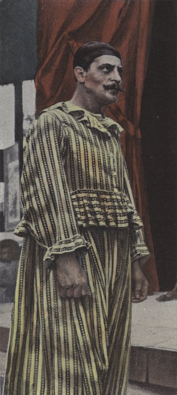 Omreisende showman (fargebilde) av French Photographer