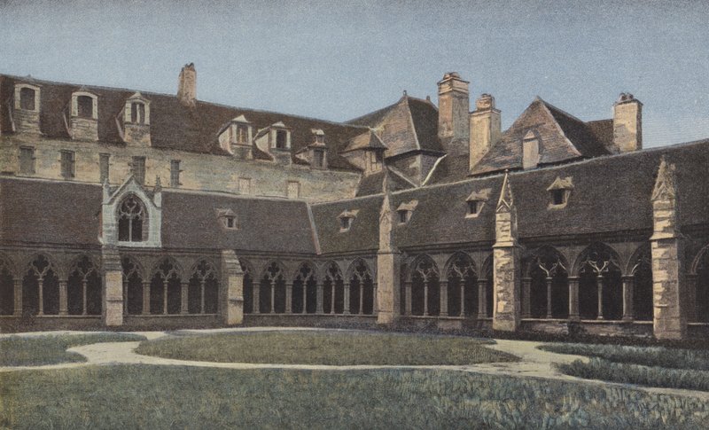Treguier, Kloster, Innvendig utsikt av French Photographer