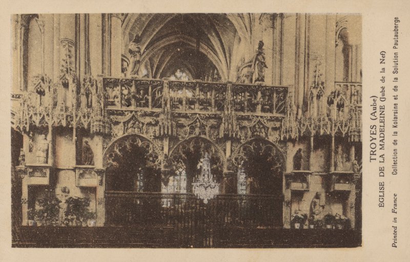 Troyes, Dawn, Church Of The Madeleine av French Photographer