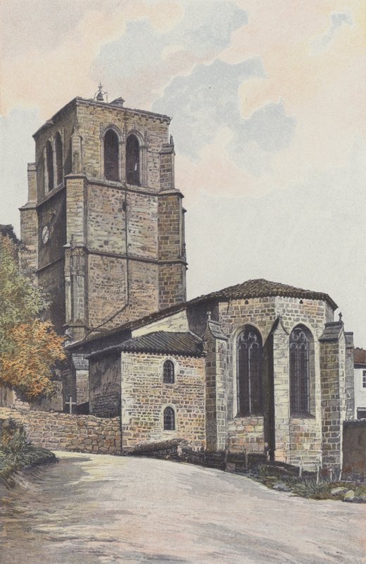 Verrieres, Eglise av French Photographer