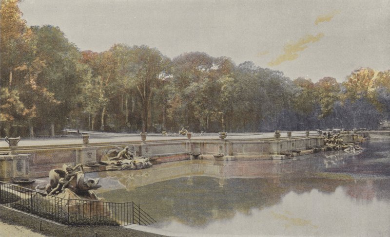 Versailles, Neptunbassenget av French Photographer