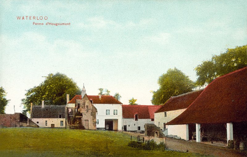 Waterloo, Hougoumont Farm av French Photographer