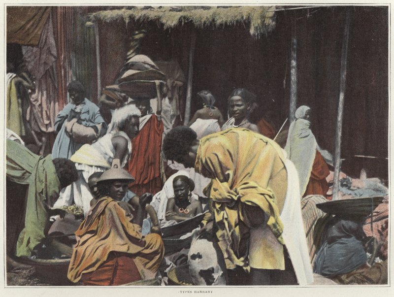 Kvinner i Harar av French Photographer