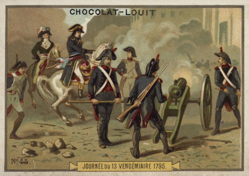 13 Vendemiaire 1795, fransk revolusjon av French School