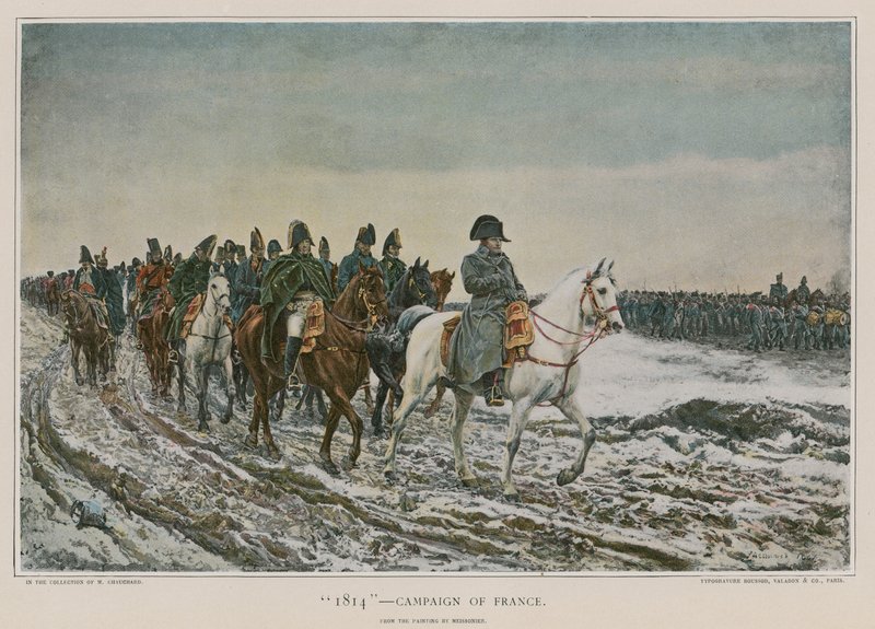 1814 - Frankrikes kampanje av French School