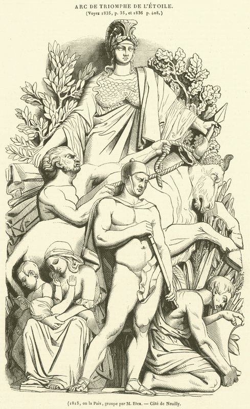 1815, eller Fred (gravering) av French School