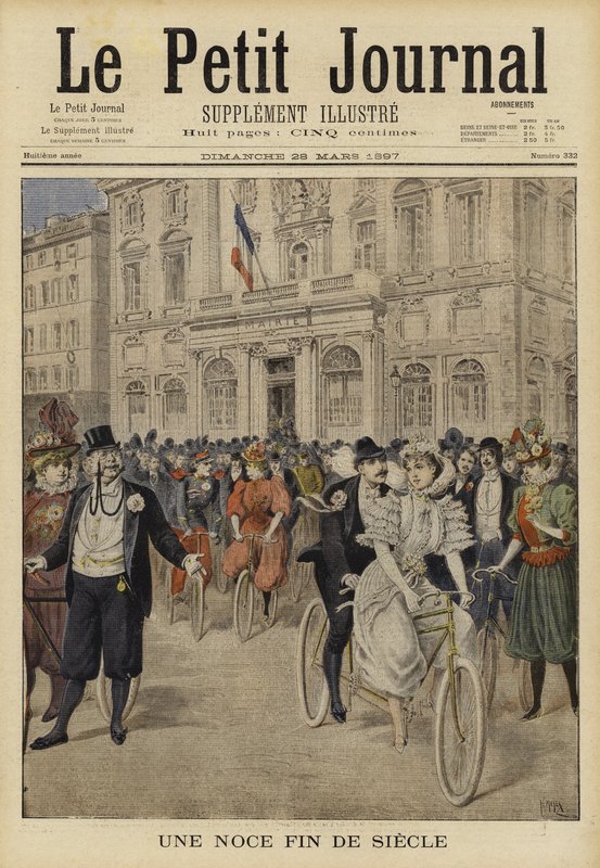 Et Fin de Siecle-bryllup, Frankrike av French School