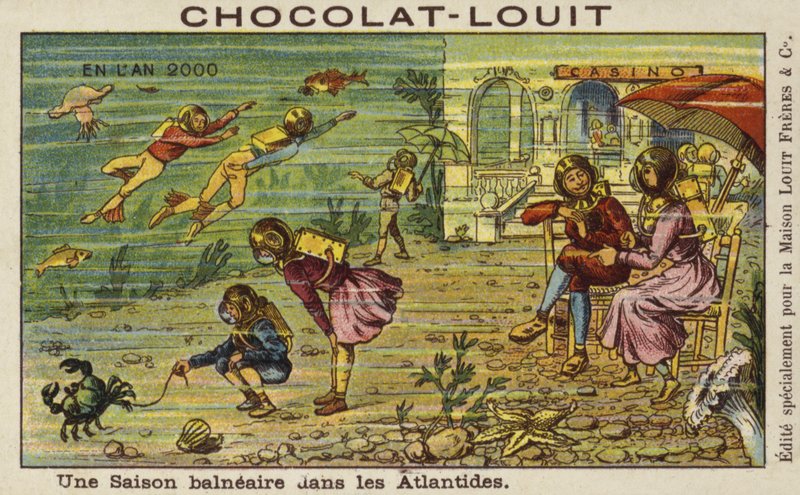 En badeferie på Atlanterhavsbunnen i år 2000 av French School