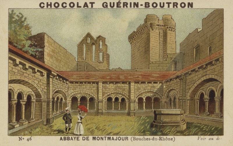 Klosteret i Montmajour, Bouches-du-Rhone av French School