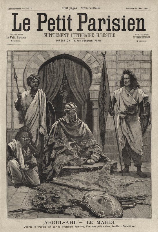 Abdallahi ibn Muhammad, etterfølger til Mahdi, islamsk hersker i Sudan av French School