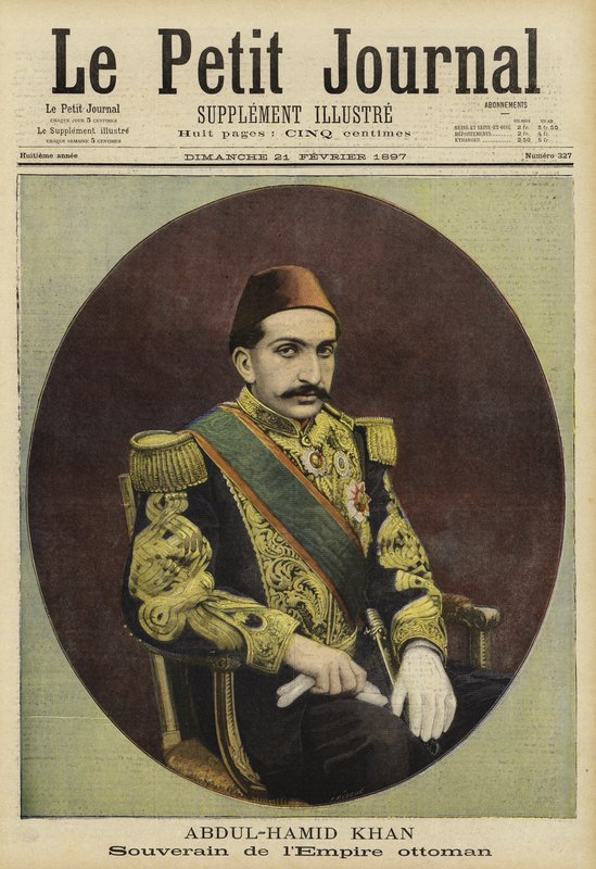Abdul Hamid II, sultan fra det osmanske riket av French School