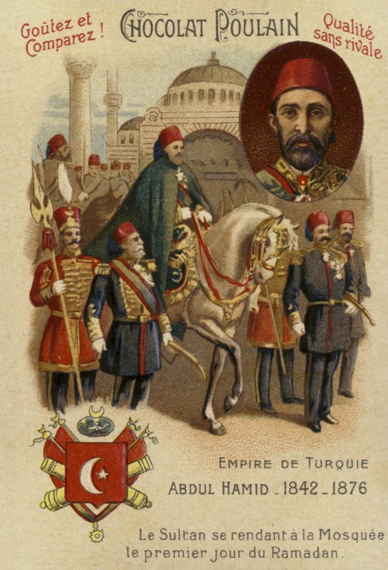 Abdul Hamid II, sultan fra det osmanske riket av French School