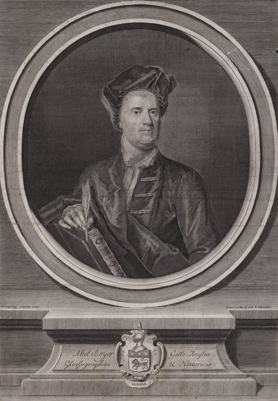 Abel Boyer , fransk leksikograf og forfatter av French School