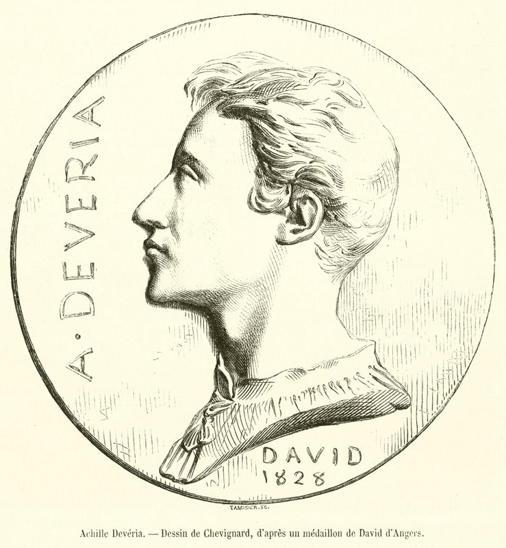 Achille Deveria (gravering) av French School