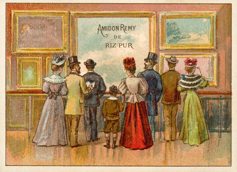 Annonse for Amidon Remy de Riz Pur (chromolitho) av French School