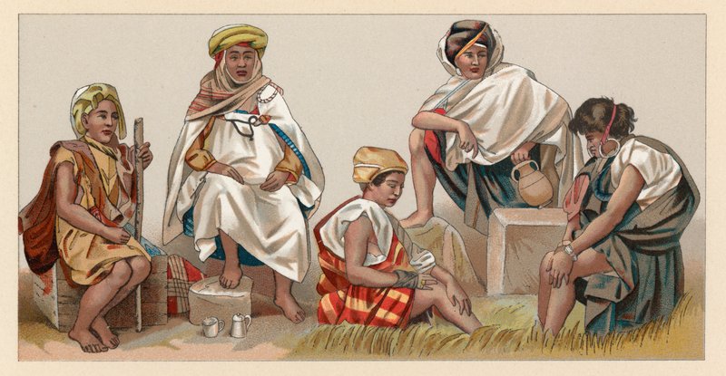 Afrika kostyme av French School