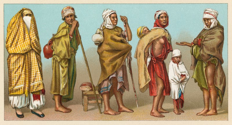 Afrika kostyme av French School