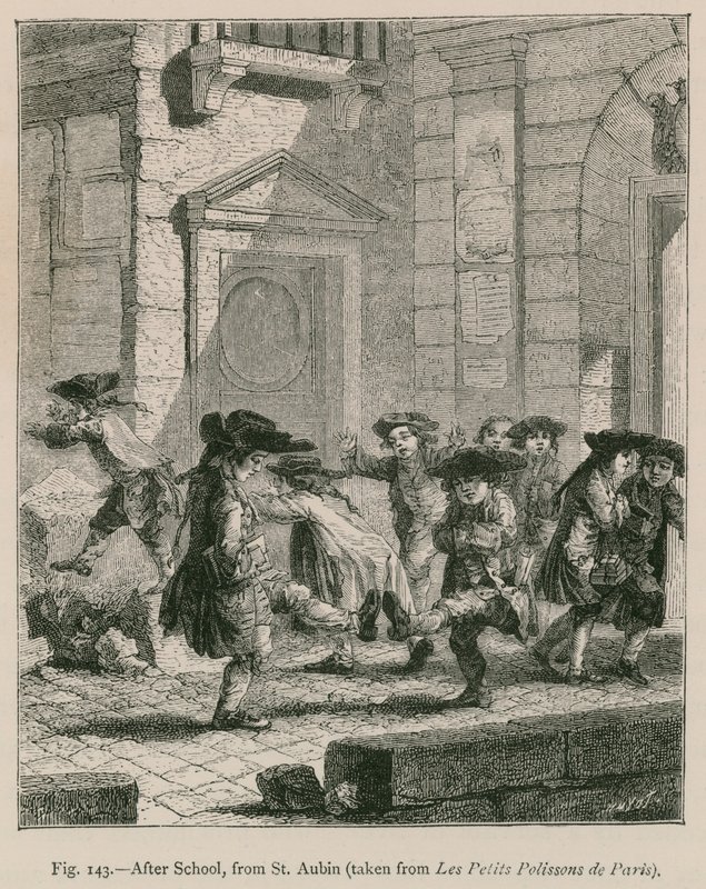 Etter skoletid, fra St. Aubin (hentet fra Les Petits Polissons de Paris) av French School