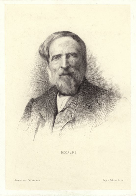 Alexandre-Gabriel Decamps , fransk maler av French School