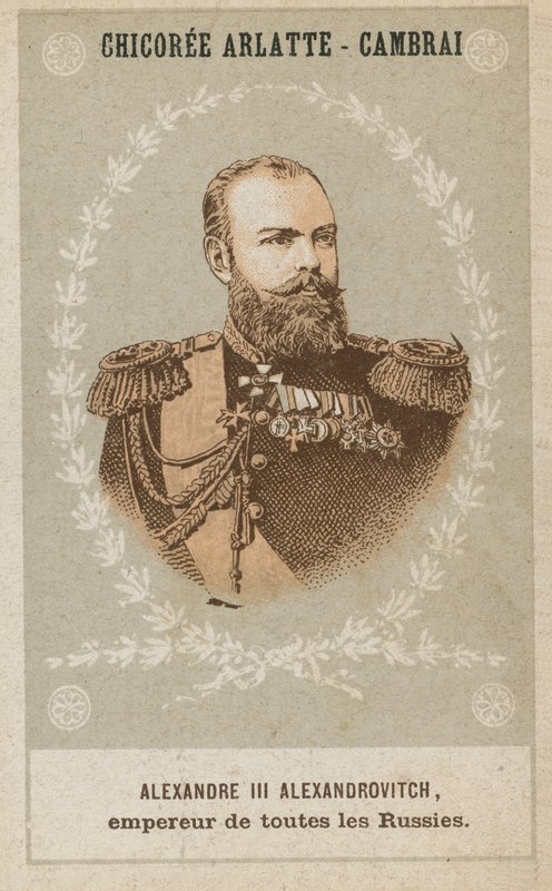 Alexander III Alexandrovich, keiser av alle russerne av French School