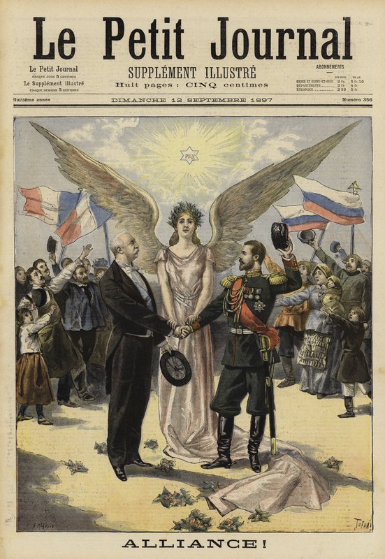 Allianse mellom Frankrike og Russland, 1897 av French School