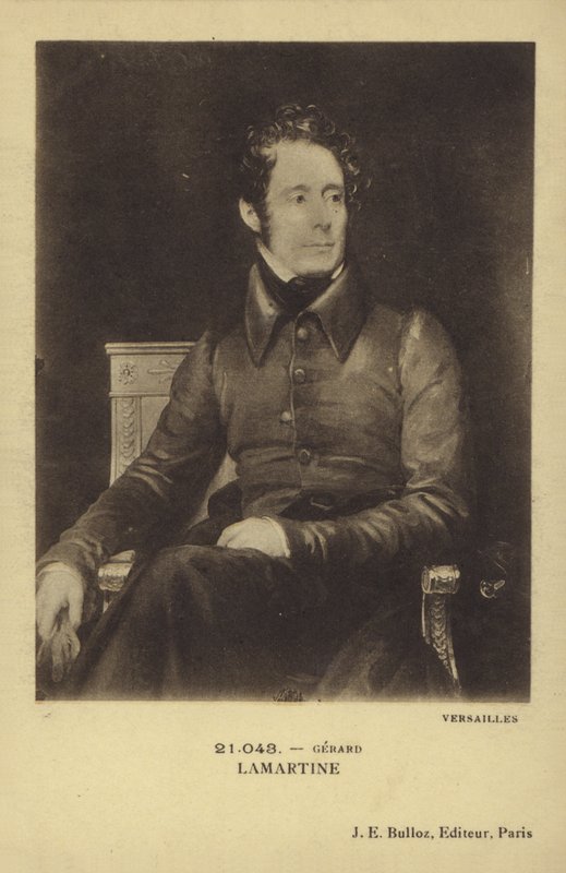 Alphonse de Lamartine av French School