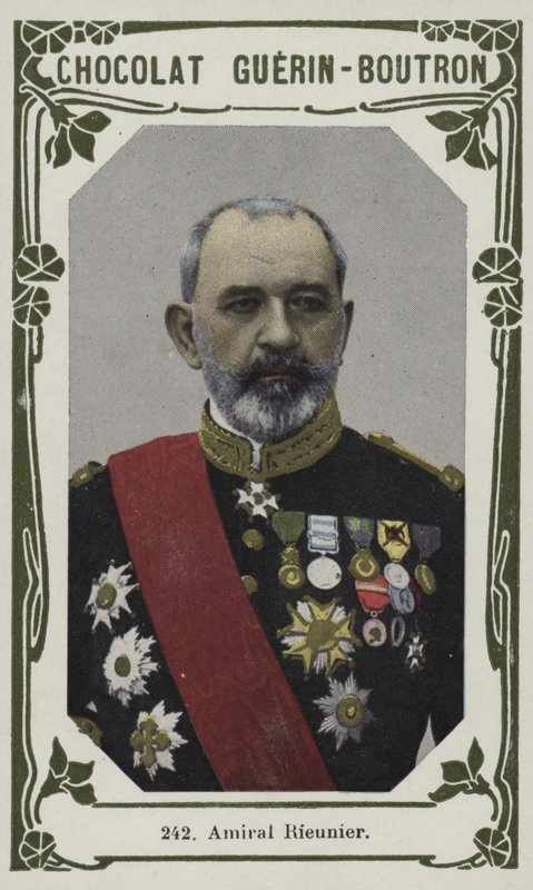 Amiral Rieunier (farget bilde) av French School