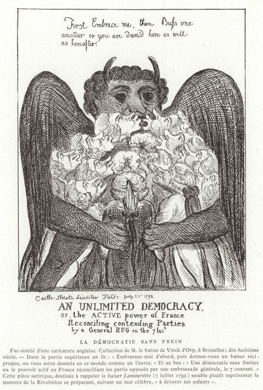 Et ubegrenset demokrati, 1792 av French School