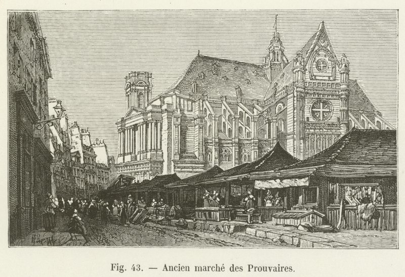 Tidligere Prouvaires-markedet av French School
