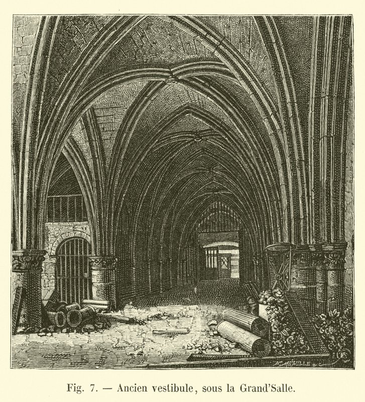 Gammel vestibyle, under GrandSalle av French School