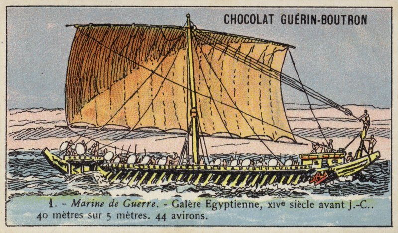 Gammel egyptisk bysse av French School