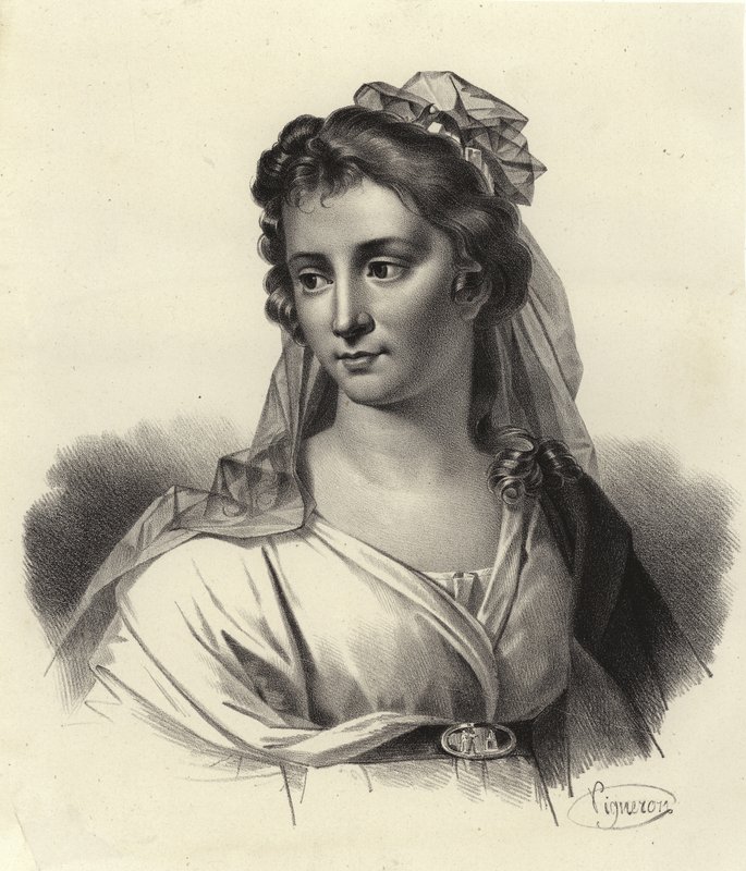 Angelica Kauffman , sveitsisk-østerriksk kunstner av French School