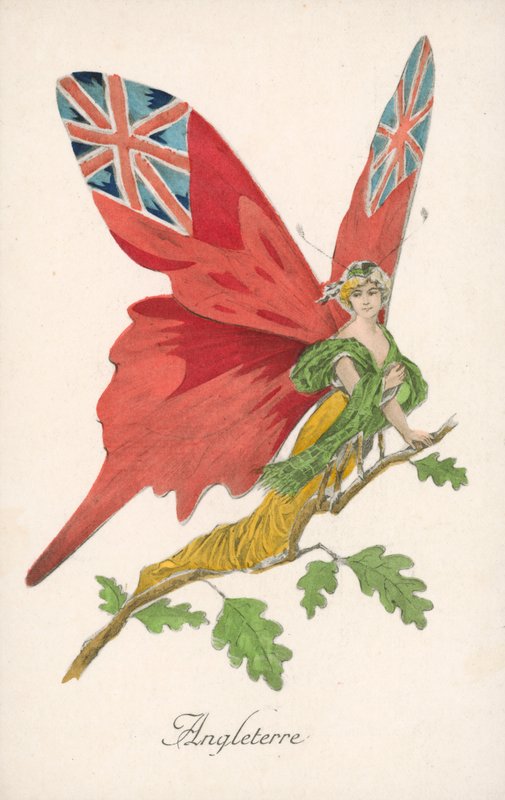 England (fargelitografi) av French School