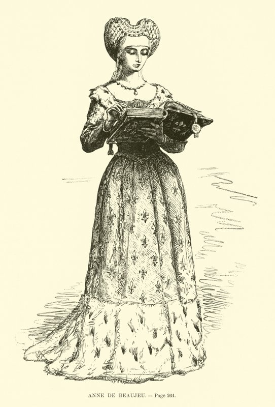 Anne av Beaujeu av French School