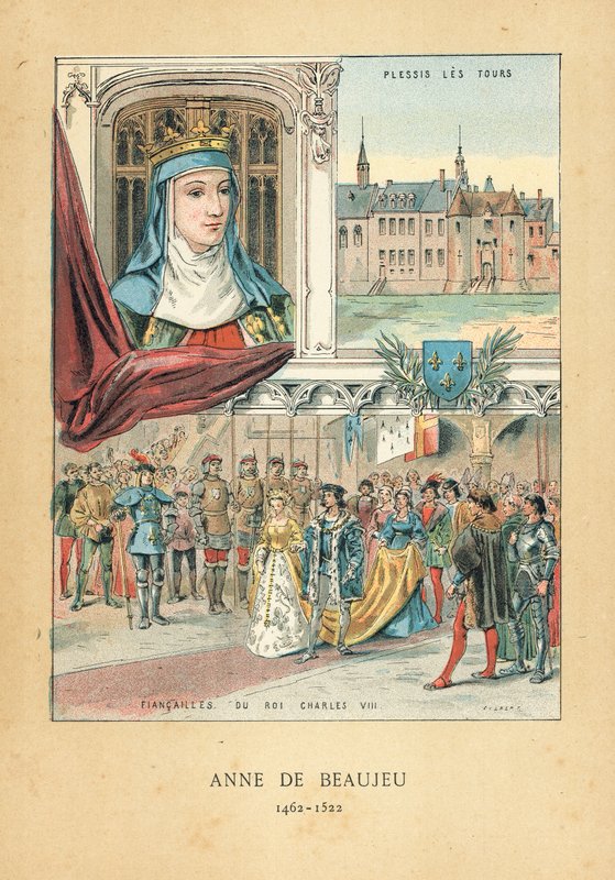 Anne av Beaujeu av French School