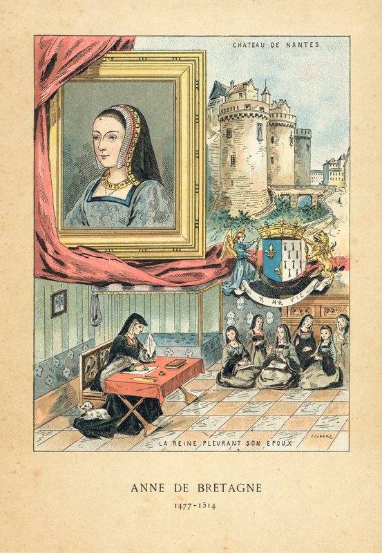 Anne av Bretagne av French School