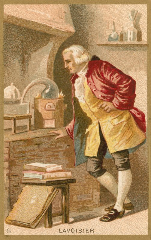 Antoine Lavoisier , fransk kjemiker av French School